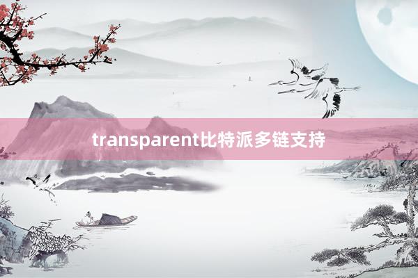 transparent比特派多链支持