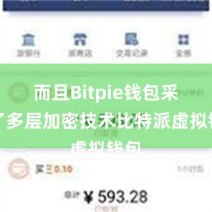 而且Bitpie钱包采用了多层加密技术比特派虚拟钱包