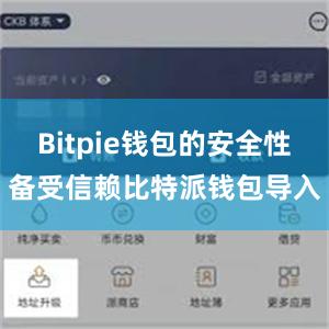 Bitpie钱包的安全性备受信赖比特派钱包导入