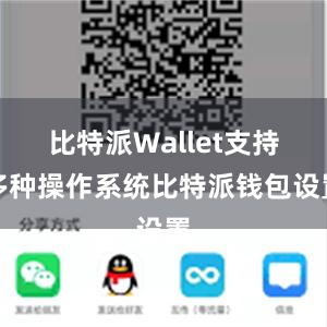 比特派Wallet支持多种操作系统比特派钱包设置